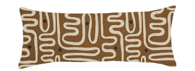 Hand-Crafted Bolster Pillow