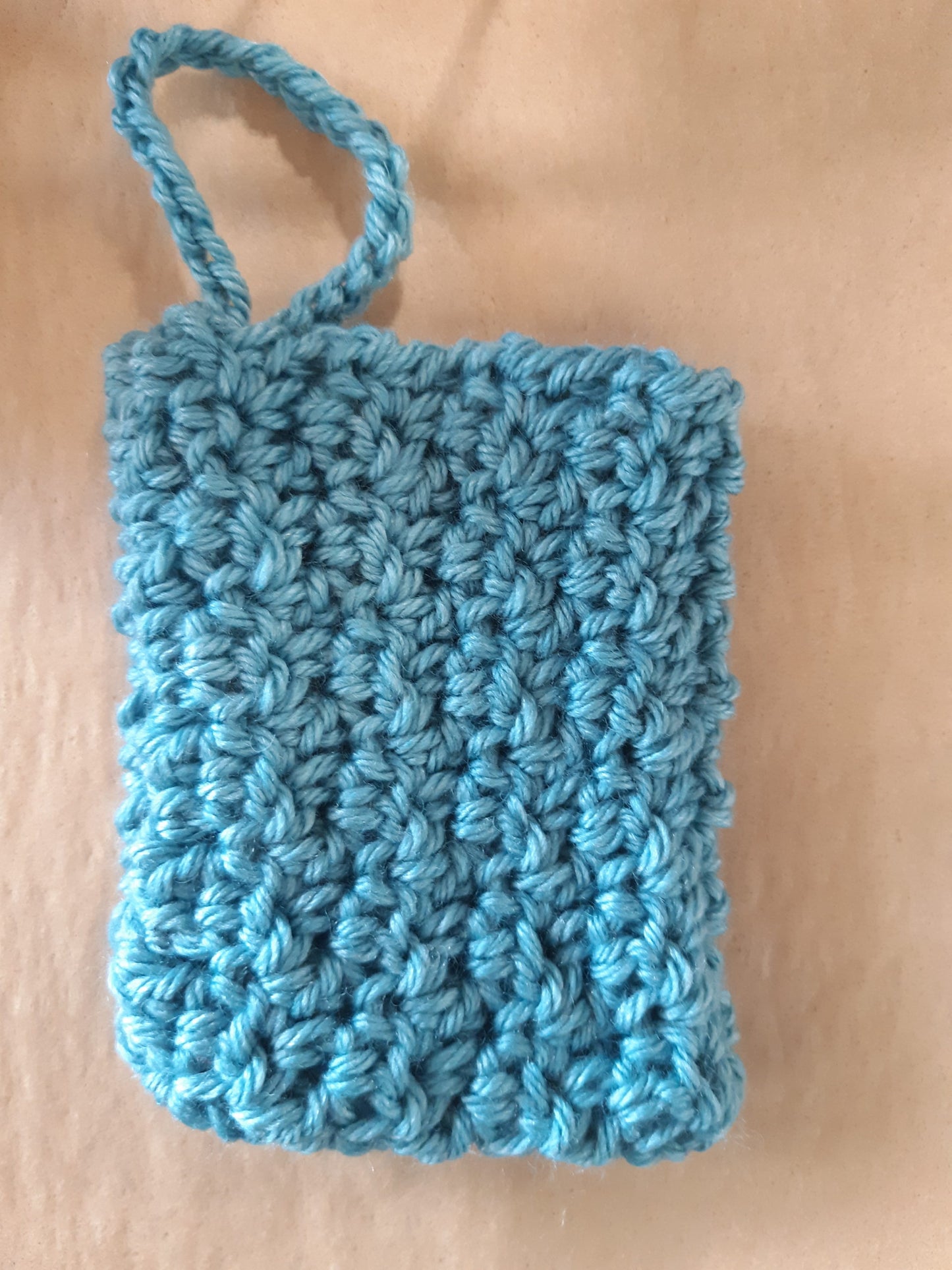 merino-silk soap satchel