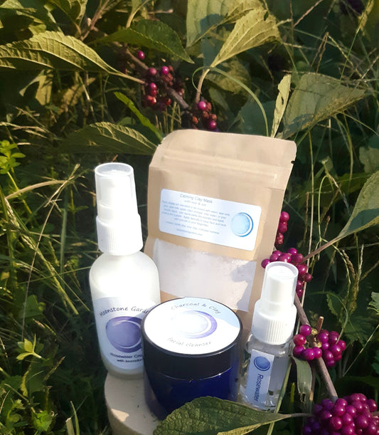 The Glow Up facial gift set