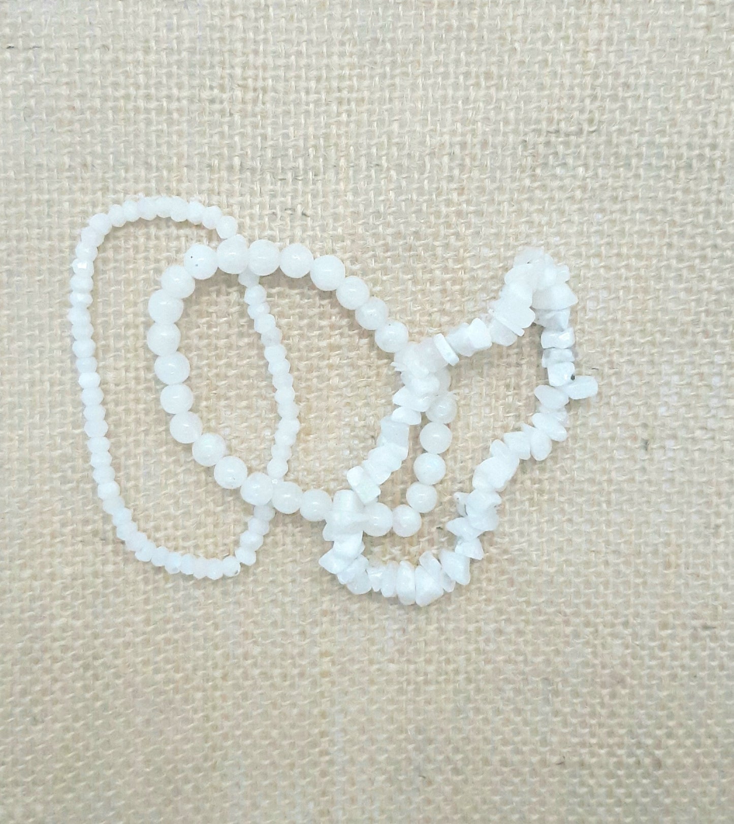 White Moonstone Bracelet