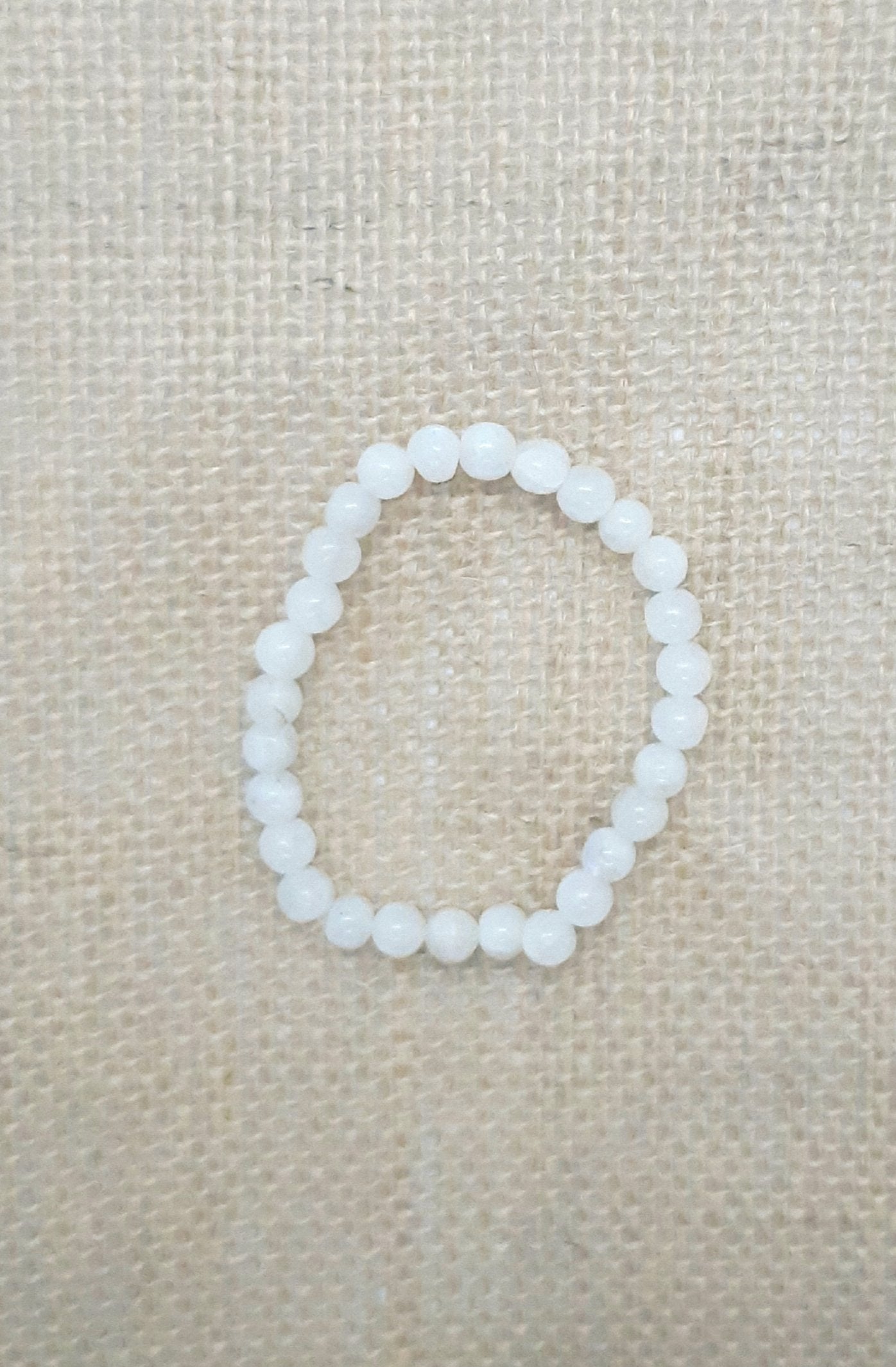 White Moonstone Bracelet