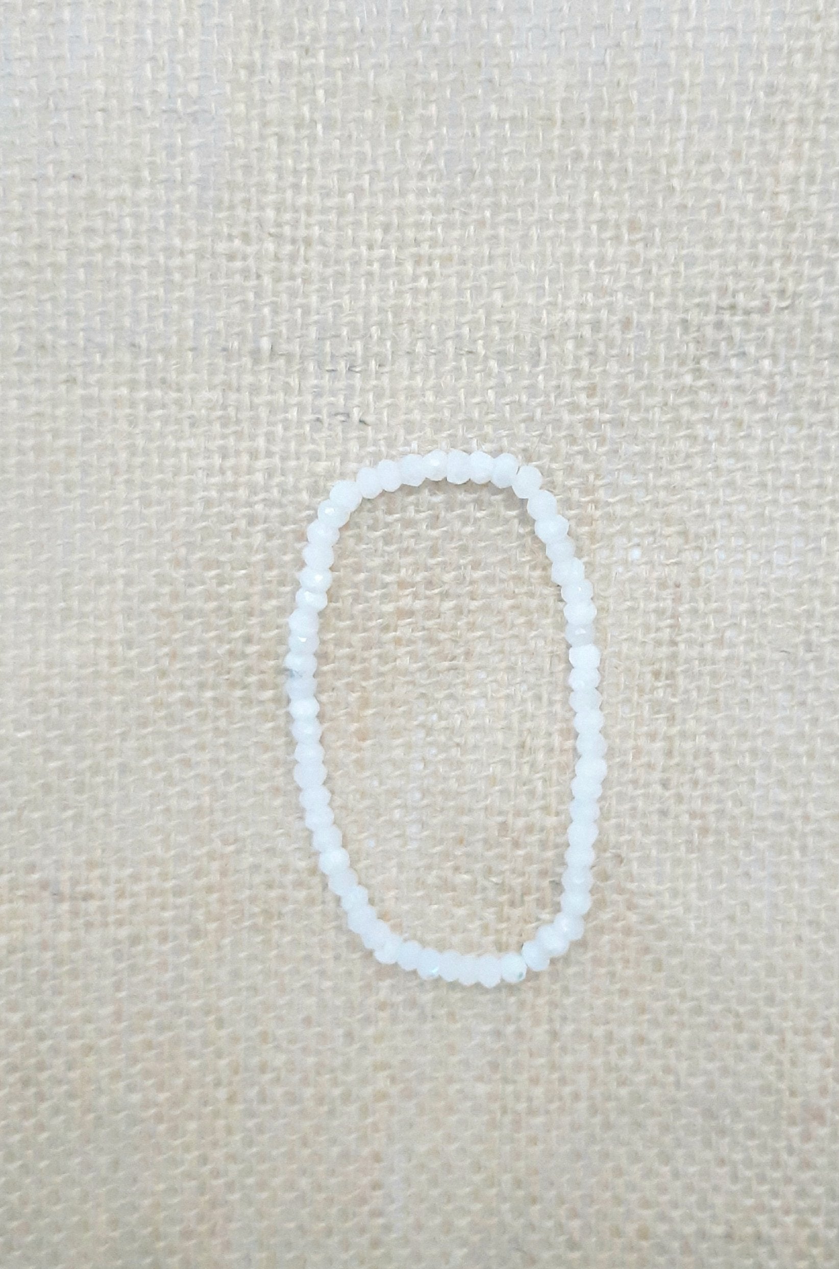 White Moonstone Bracelet
