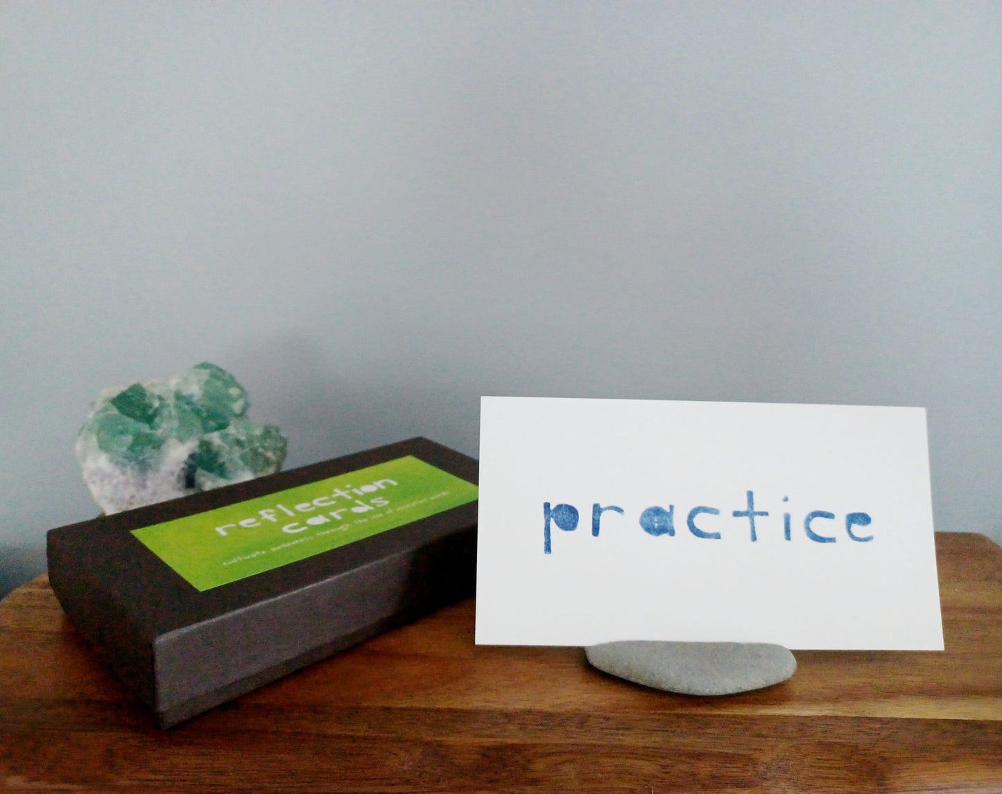 Reflection Cards, river/stone studio, Moonstone Garden, mindfulness, gift