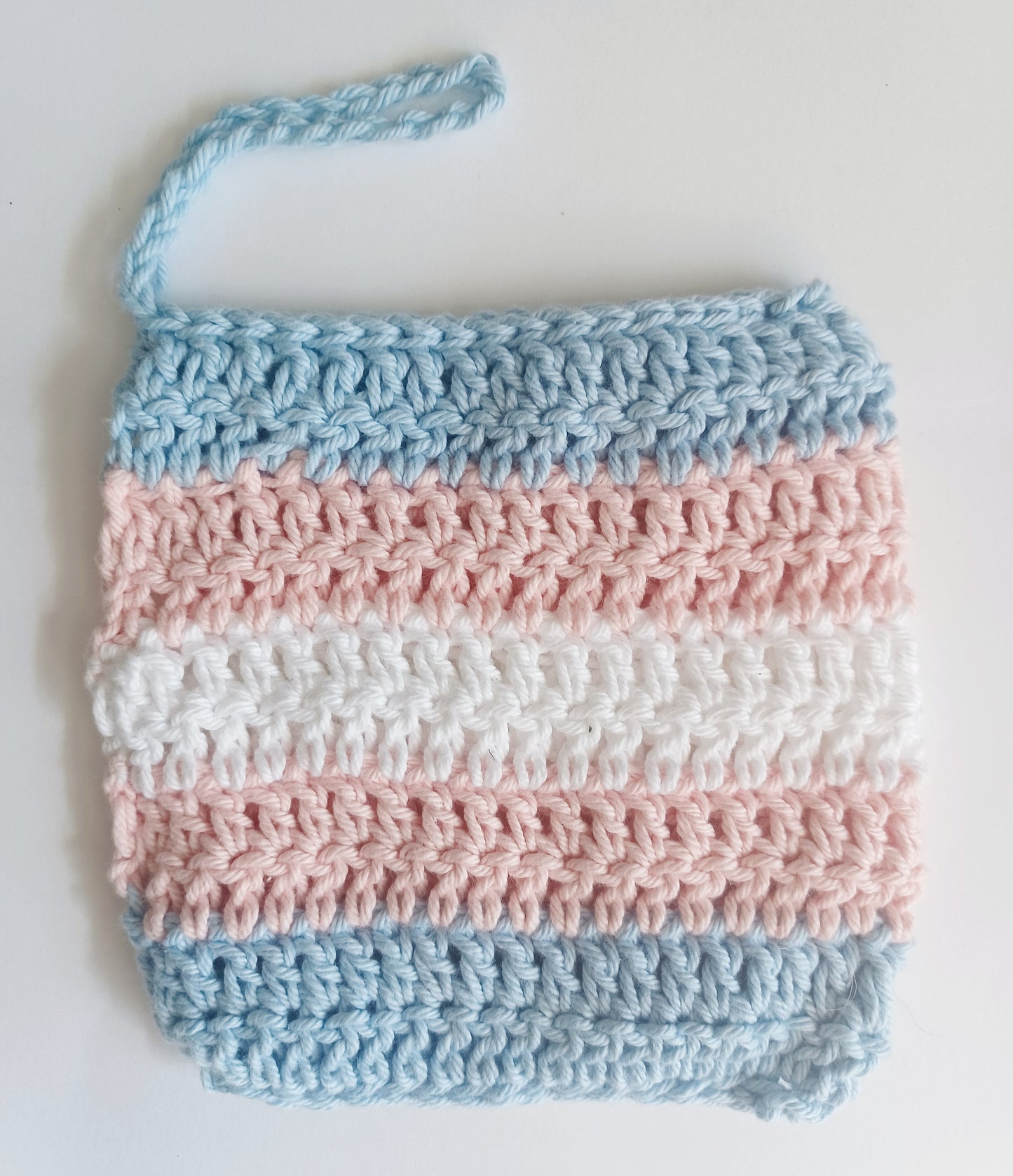 Trans Pride cotton wash mitt