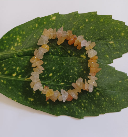 Carnelian Crystal Bracelet