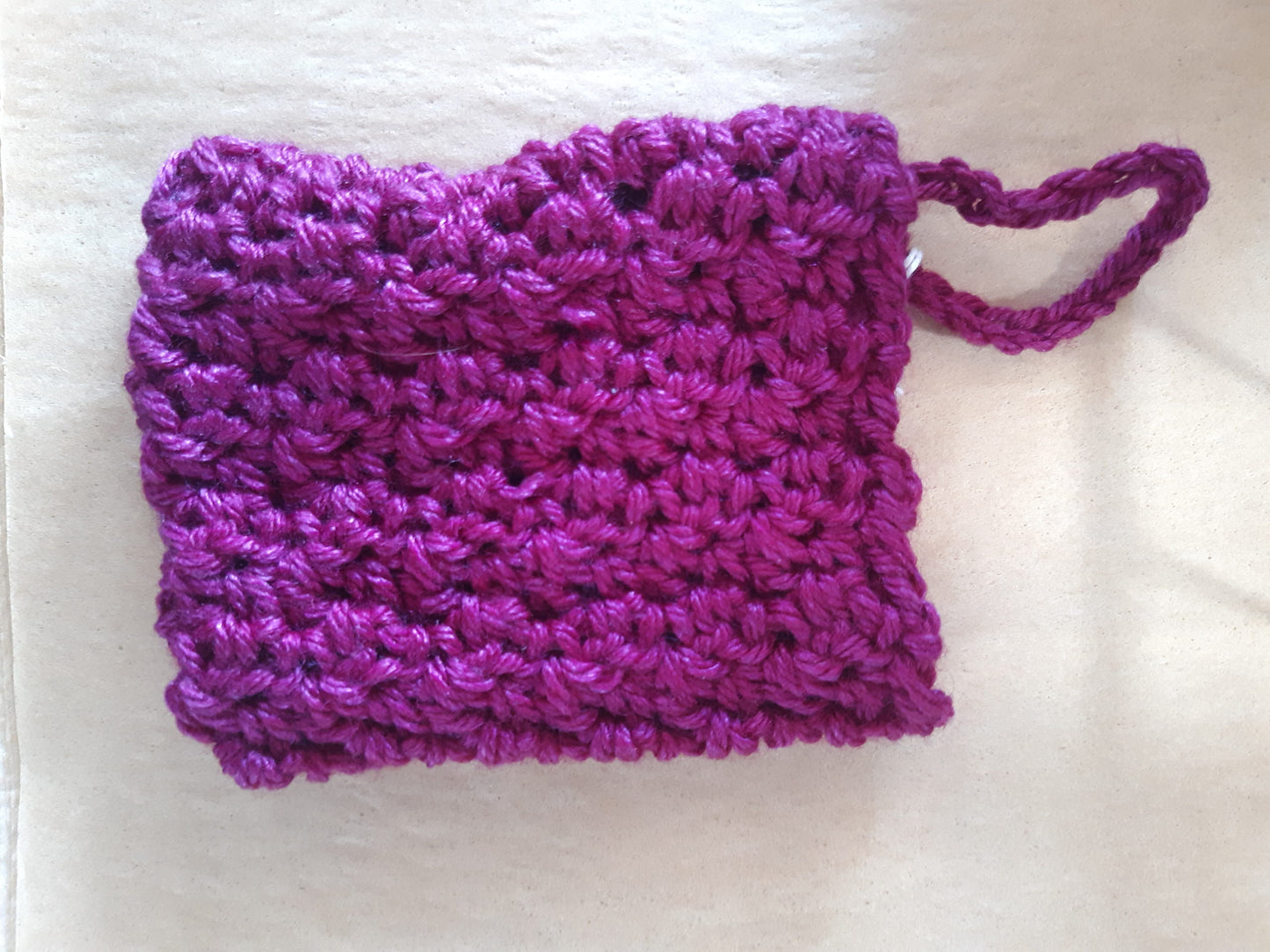 merino-silk soap satchel
