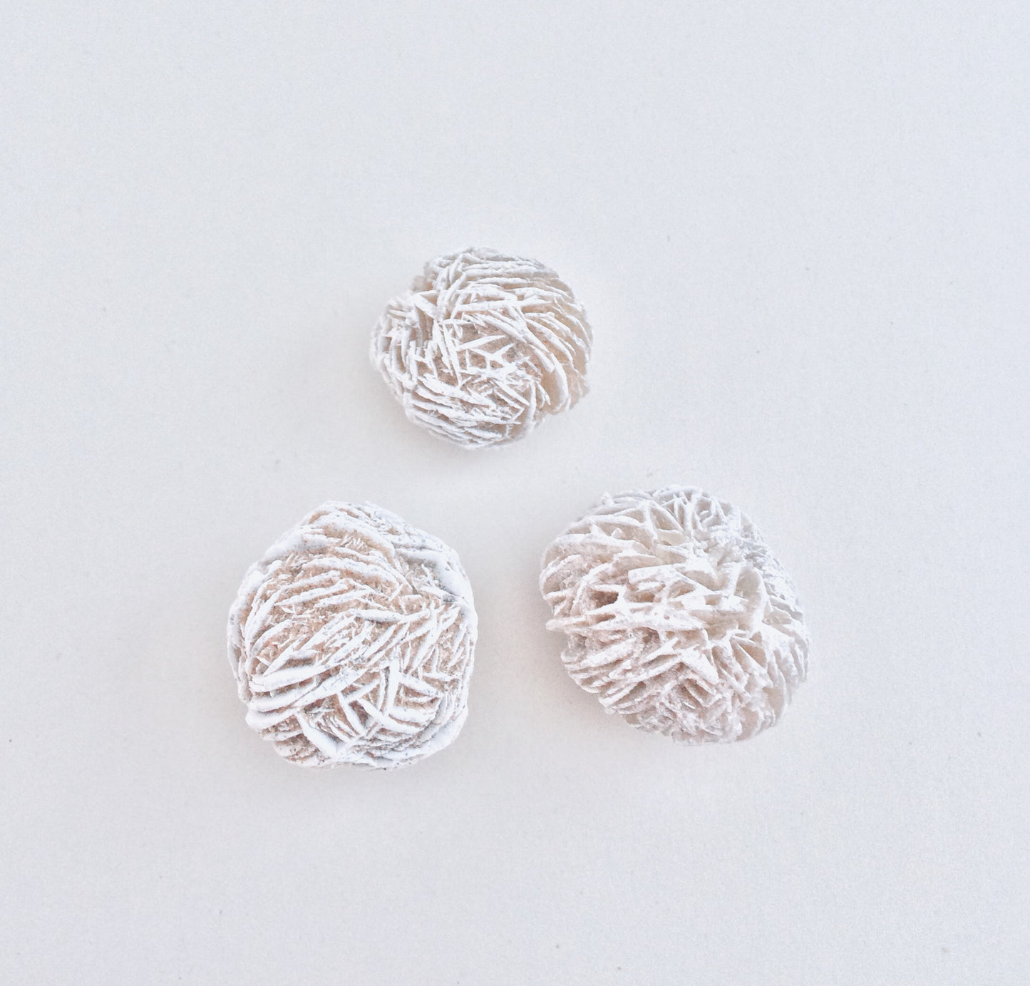 selenite, gypsum rose, desert rose, raw crystal, gypsum mineral, Black-owned