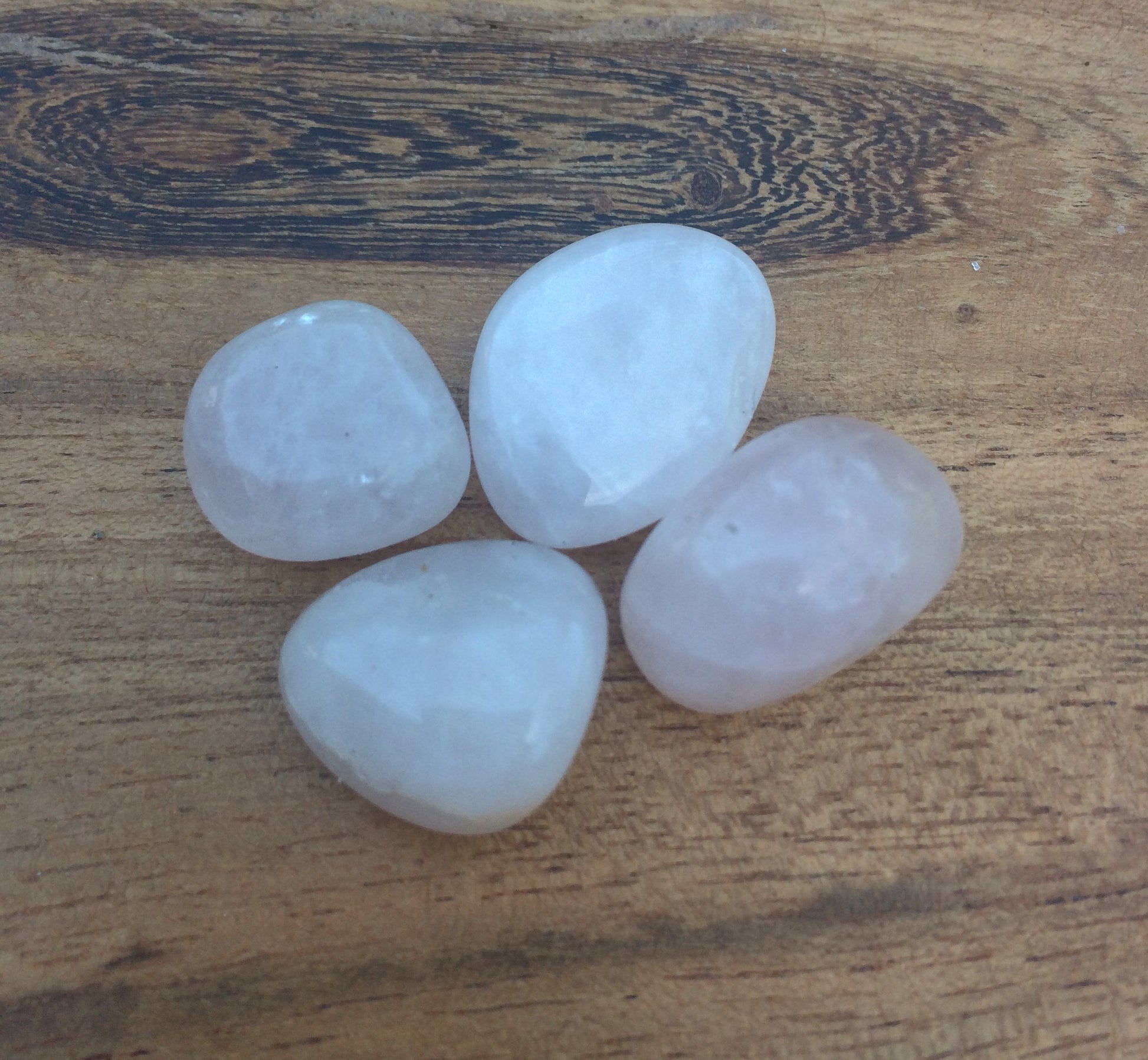 rose quartz, crystal, tumbled gemstone, moonstone garden, woman owned, black owned, crystal shop