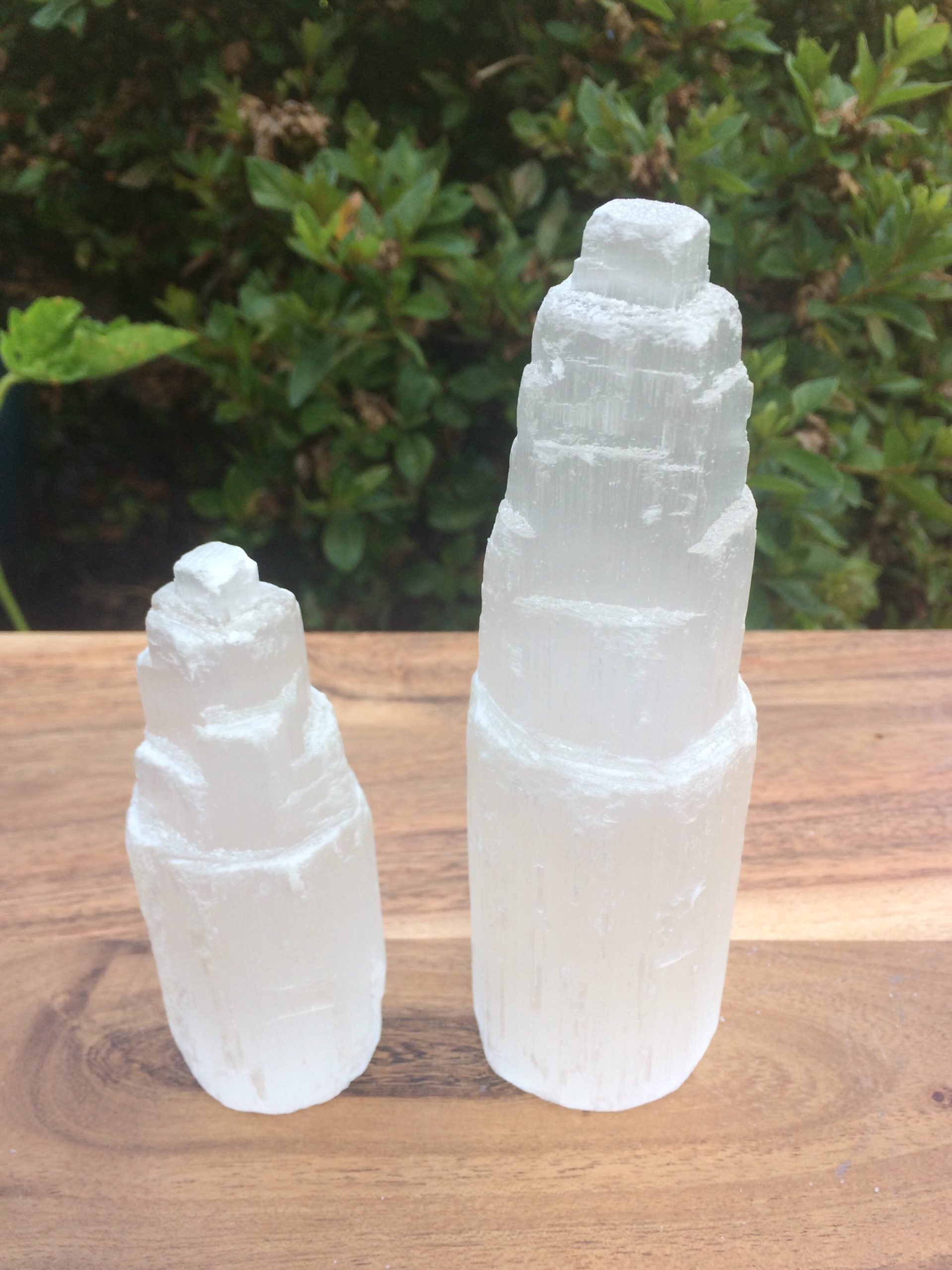 selenite crystal tower, moonstone garden