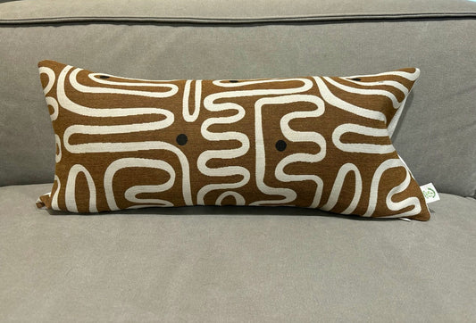 Hand-Crafted Bolster Pillow