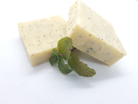 Peppermint and Poppy Soap