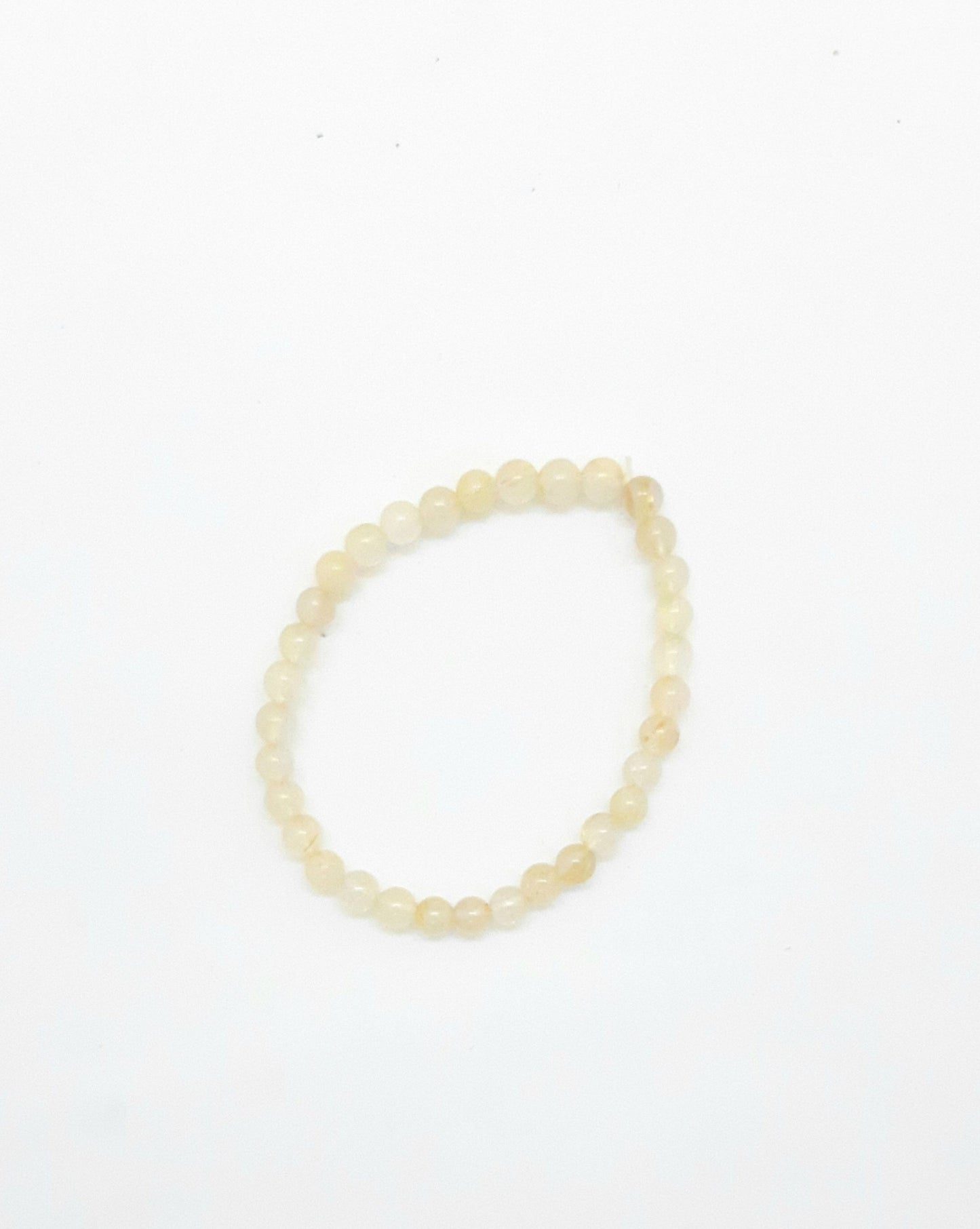 gold rutilated quartz bracelet