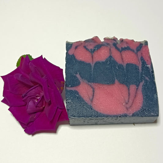 Charcoal Rose Soap