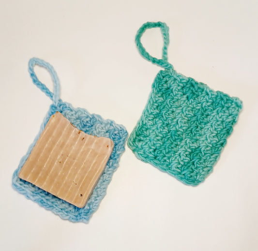 merino wool, handcrafted, wool soap, soap satchel, handmade soap, Moonstone Garden, mermaid collection
