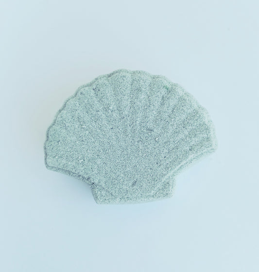 sea algae bath fizz, mermaid collection, Moonstone Garden, litsea, all natural, botanical skincare