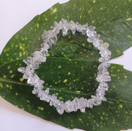 quartz gemstone bracelet