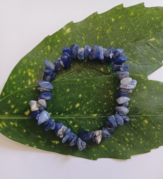 sodalite gemstone bracelet