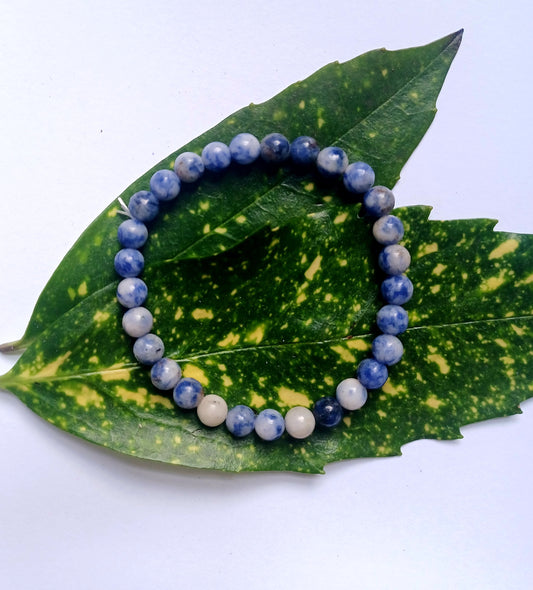 sodalite gemstone bracelet