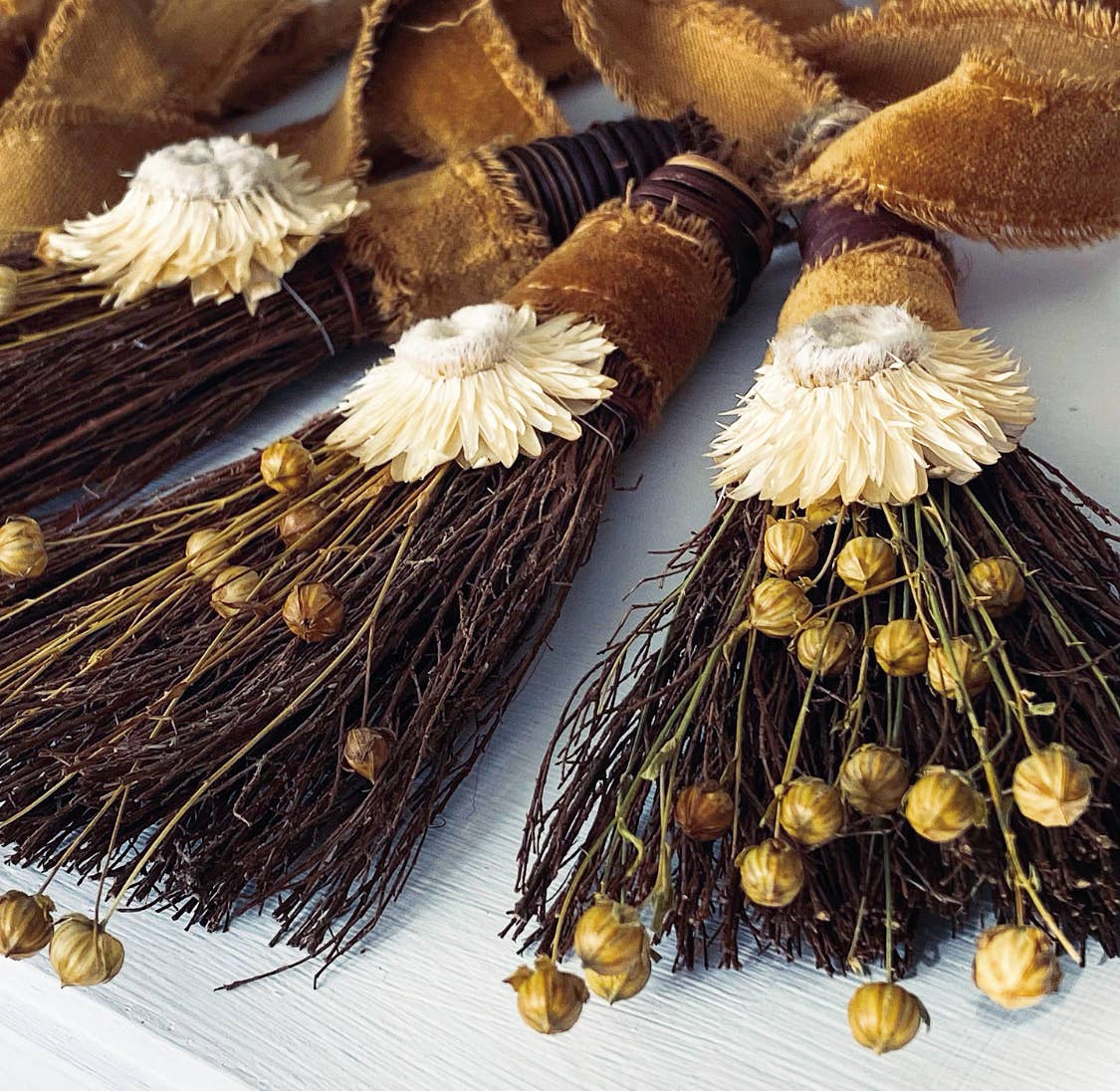 Cinnamon Besom Broom 