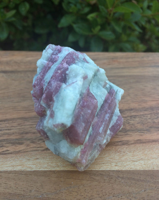 pink tourmaline, natural tourmaline, matrix, moonstone garden, black woman owned