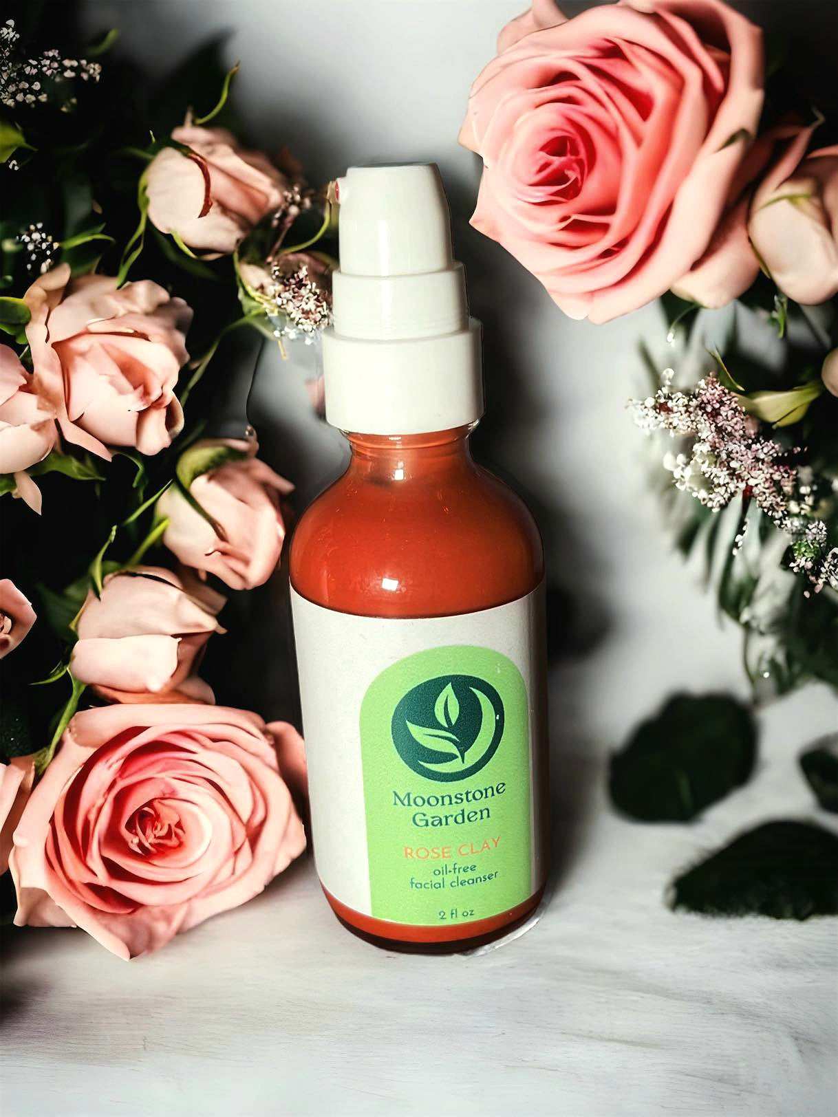 Rose Clay oil-free facial cleanser
